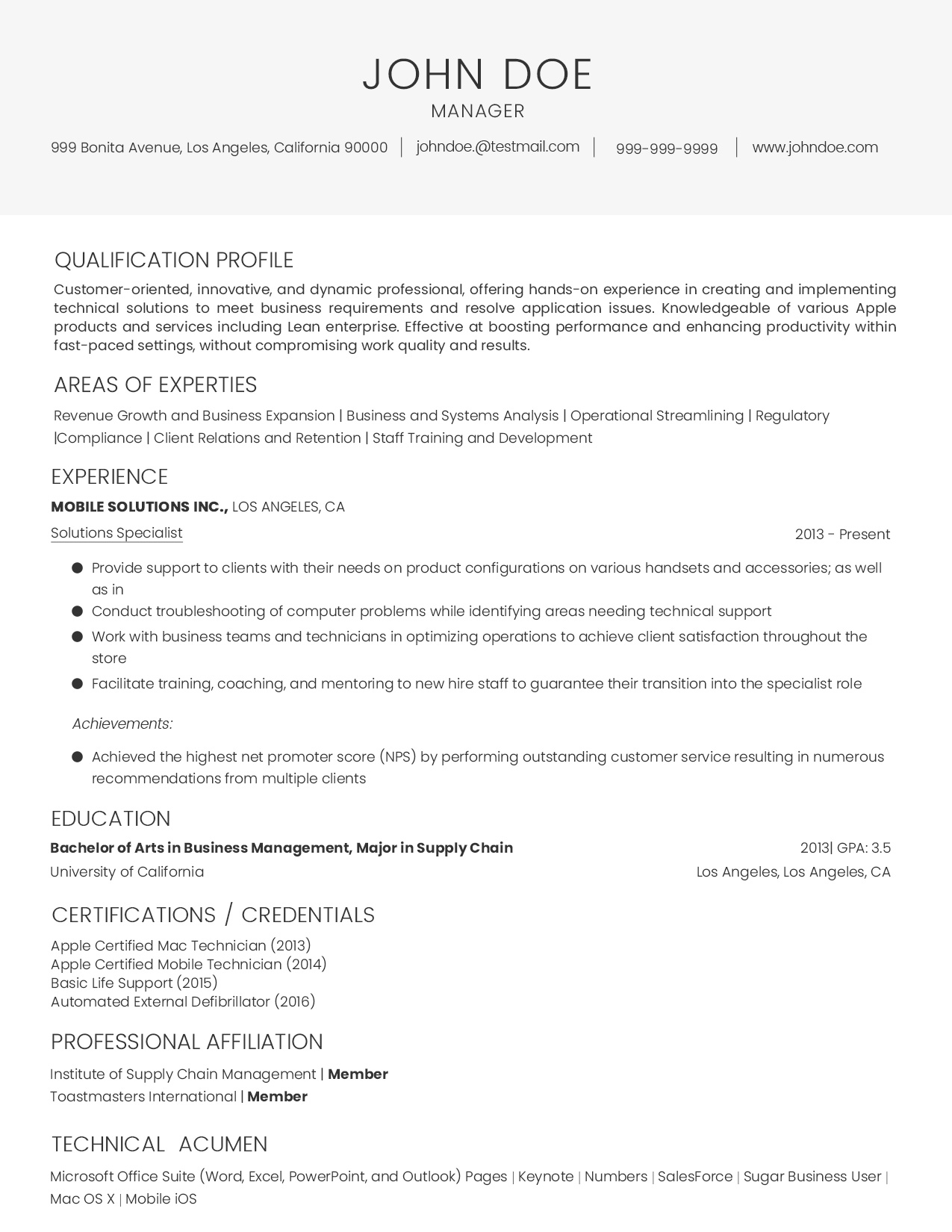 Free Resume Builder Template Printable